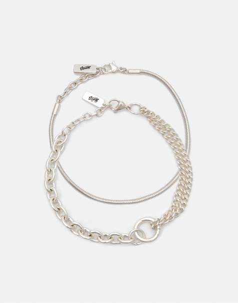 Pull&Bear - Forskelligfarvede armbånd i pakke med 2 stk - view 1