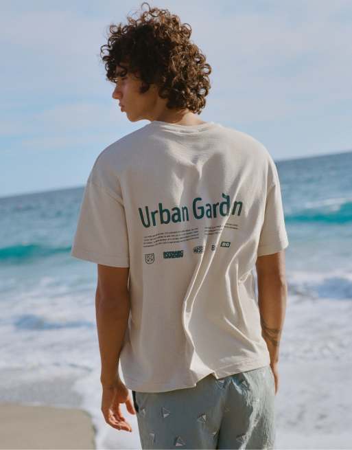 Pull&Bear - Geborduurde surfshort in groenachtig, 2 van 3