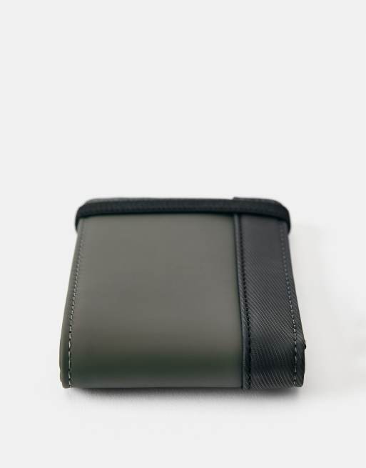 Pull&Bear Geldbörse in Khaki mit Gummibeschichtung, 2 von 4