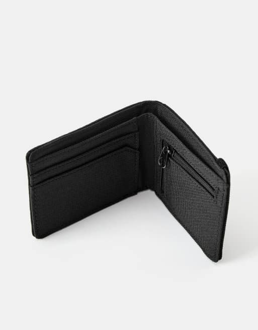 Pull&Bear – Geldbörse in Schwarz mit „STWD“-Logo, 3 von 4
