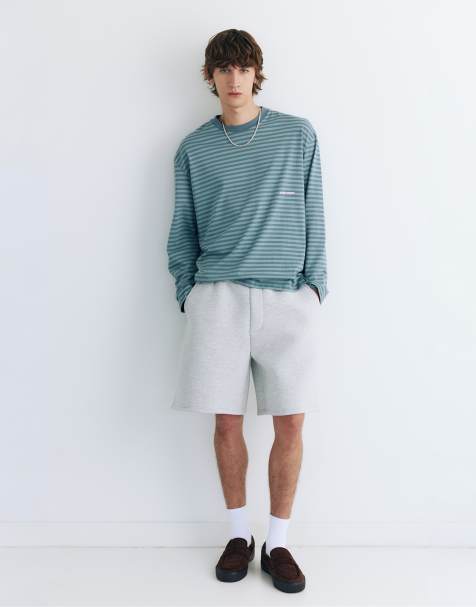Pull&Bear gestreiftes T-Shirt in Blau - view 1