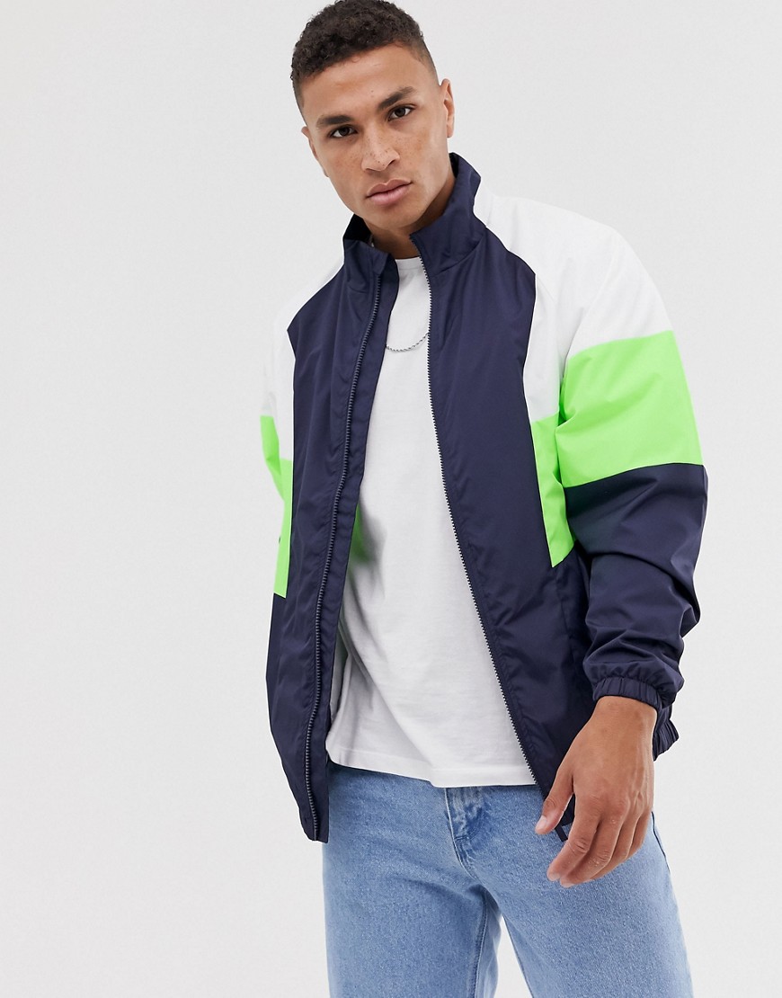 Pull&Bear - Giacca a pannelli verde