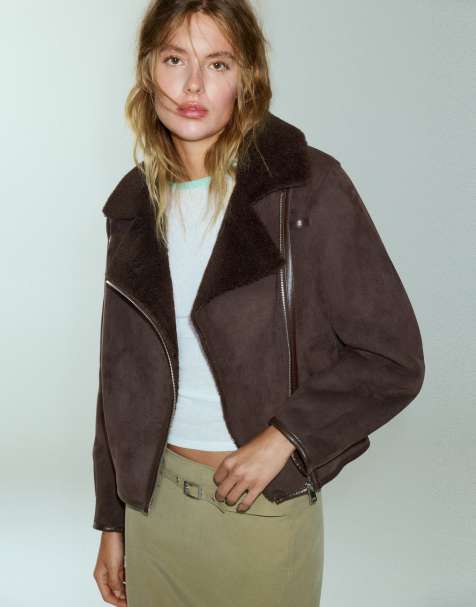 Pull&Bear giacca double-face marrone - view 1