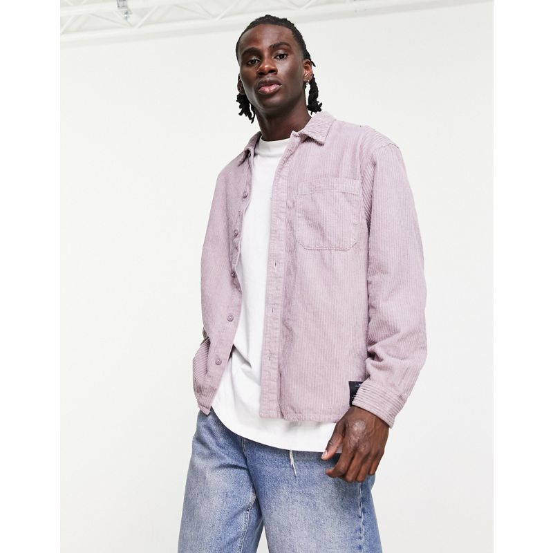 Camicie GtpDH Pull&Bear - Giacca in velluto a coste rosa