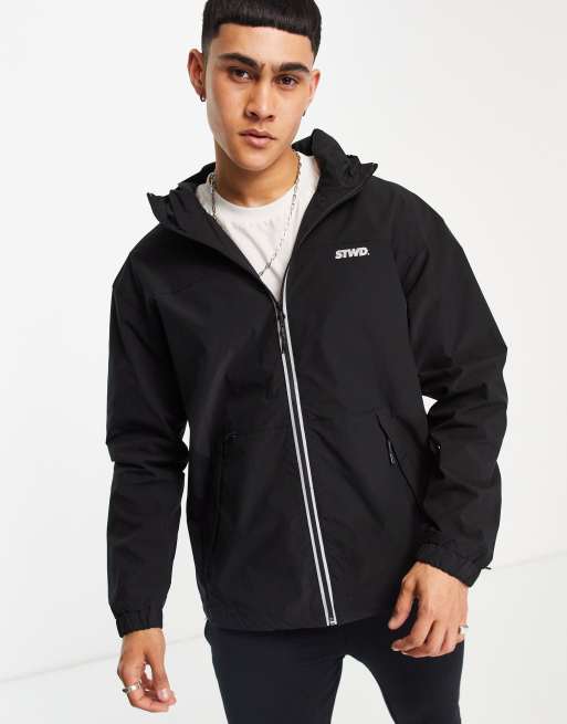 Giacca A Vento Leggera B&C Collection Nylon Con Cappuccio | Pieghevole, Traspirante, Impermeabile, Taglia M - 6