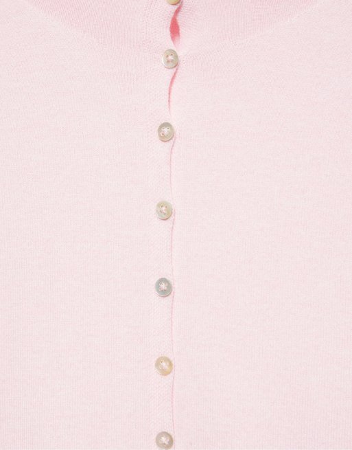 Pull&Bear gilet à col montant rose poudré, 2 de 3