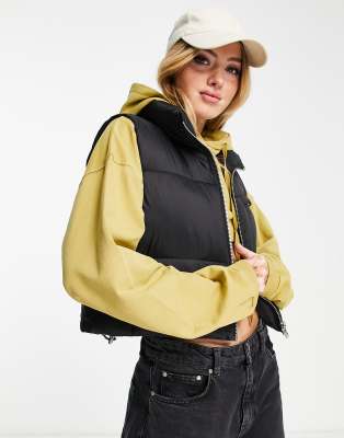 Philipp Plein Gilet Hexagon Imbottito Con Placca Logo | Nero | IT