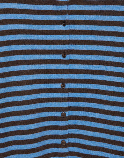 Pull&Bear gilet regular fit bleu, 6 de 7