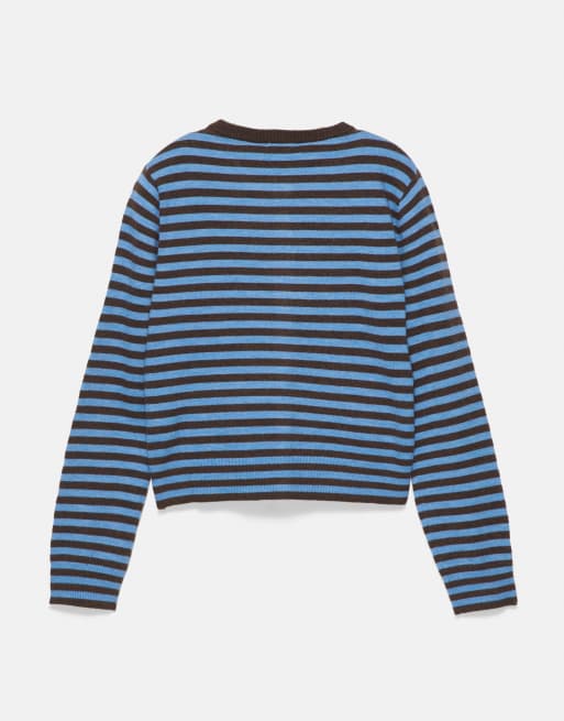 Pull&Bear gilet regular fit bleu, 7 de 7
