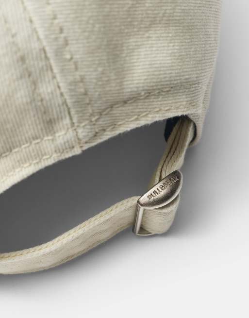 Pull&Bear Golden coastline cap in burgundy, 2 of 5
