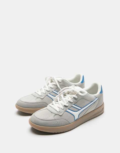 Pull&Bear - Grå retro-sneakers - view 1