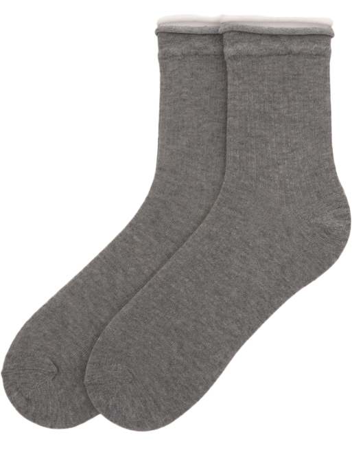 Pull&Bear – Grå strumpor