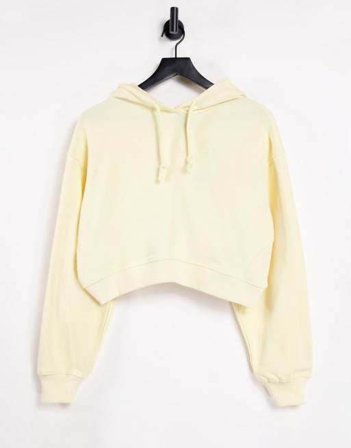 Pull&Bear - Gul hættetrøje - Del af sæt