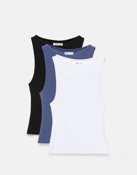 Pull&Bear – Gula sportlinnen, 3-pack - view 1