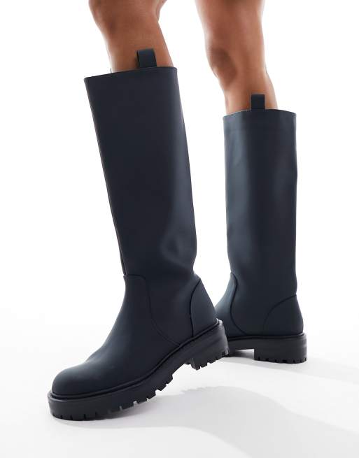 Schuhe Extra Weite Gummistiefel Pull&Bear – Gummistiefel Mit