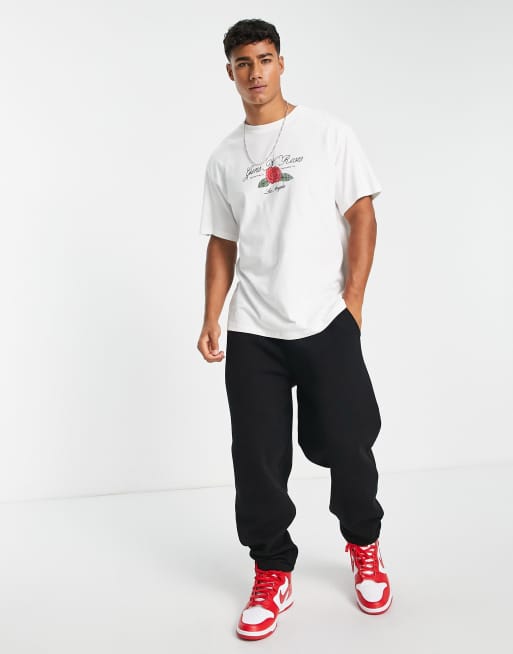 T-shirt Guns N' Roses Pull & Bear – édition Limitée, Noir, Taille M !
