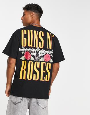 pull and bear t shirt guns n roses