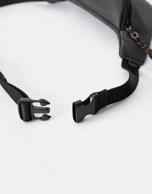 Pull&Bear Gürteltasche aus Materialmix in Grau, 3 von 4