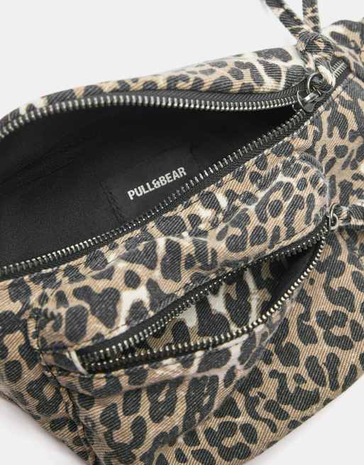 Pull&Bear – Gürteltasche mit Leopardenmuster, 3 von 4
