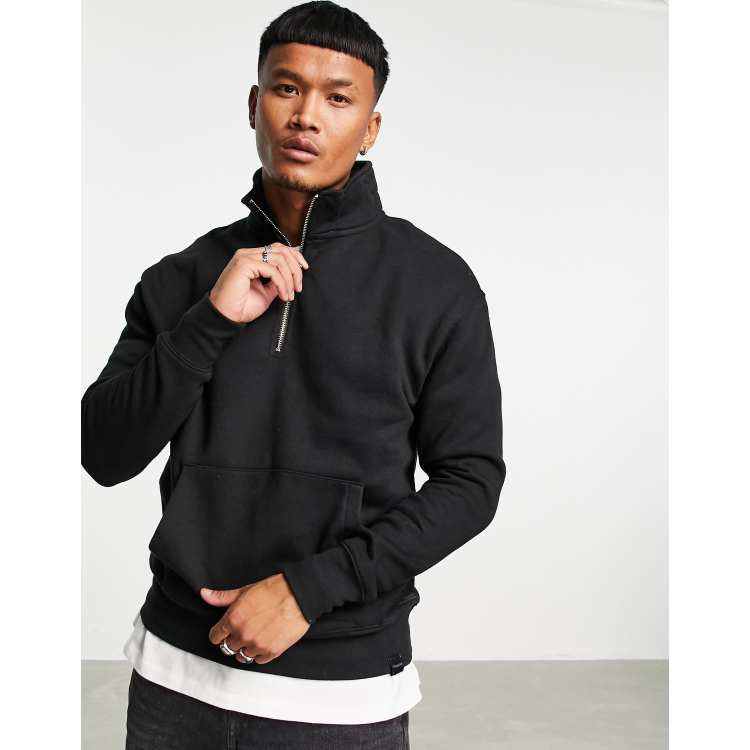 Pull and outlet bear black sweatshirt