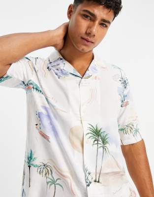pull and bear resort shirt
