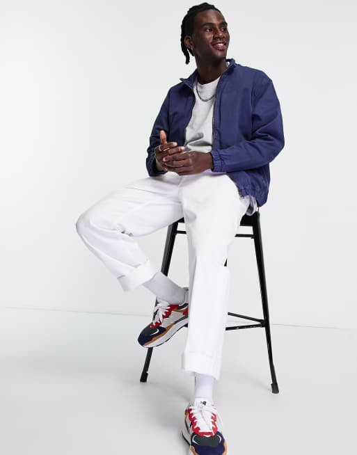 Pull&Bear – Harringtonjacke in Navy 