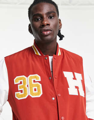 pull and bear harvard jacket