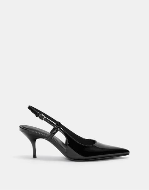Pull&Bear Heeled shoes in black - view 1