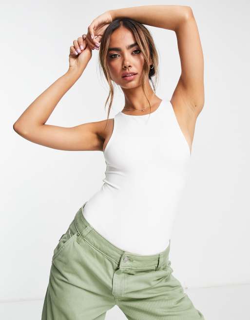 Basic spaghetti strap bodysuit - PULL&BEAR