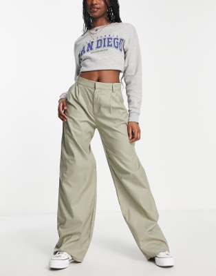 women's high rise khakis