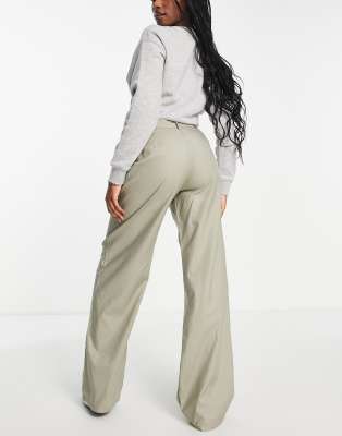 women's high rise khakis