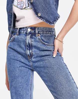 asos pull and bear mom jeans