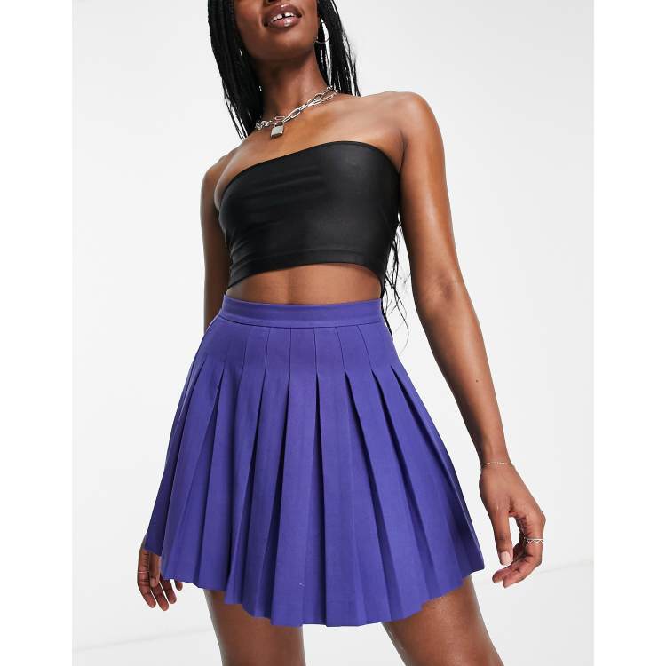 Lavender pleated outlet tennis skirt