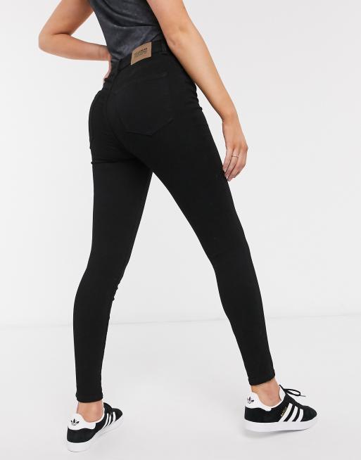 High-waist jeggings - PULL&BEAR