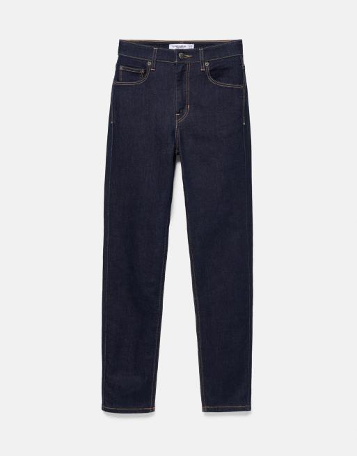 Pull&Bear High-Waist Skinny Jeans in Marineblau, 5 von 7