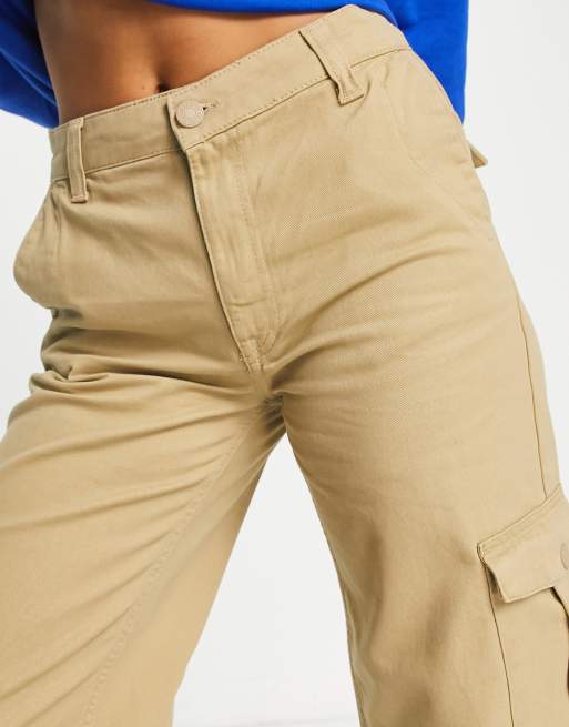 Flashback High Waisted Cargo Pant, Beige