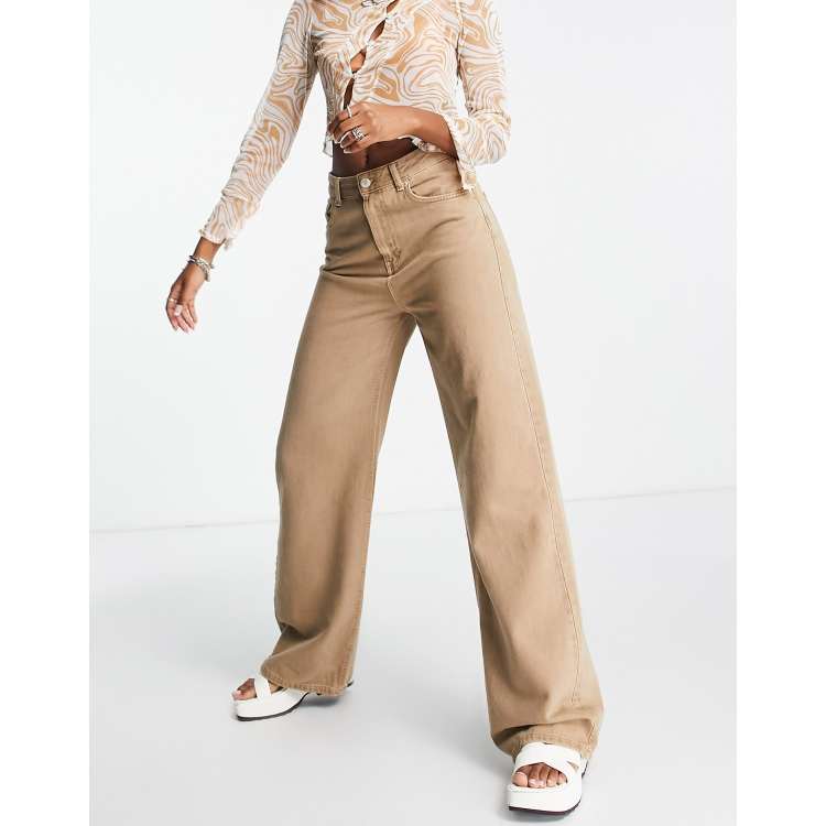 Jeans beige pull and bear new arrivals