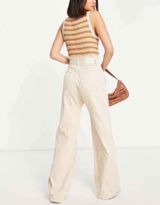 Brenna Wide Leg Corduroy Pants – Blush Hut