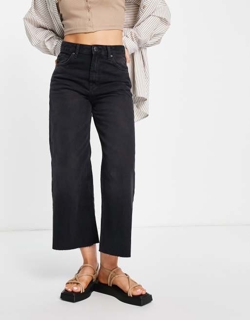 Dark 2024 denim culottes