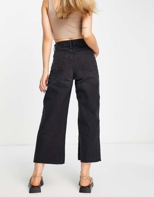 High waisted culotte store jeans