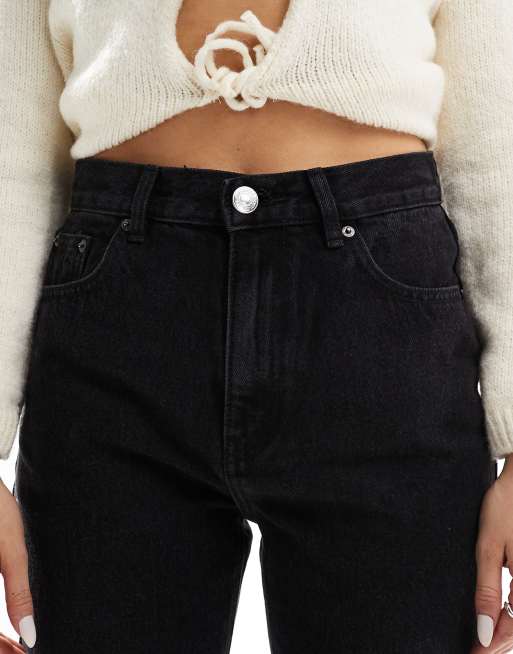 Pull and bear hot sale white mom jeans