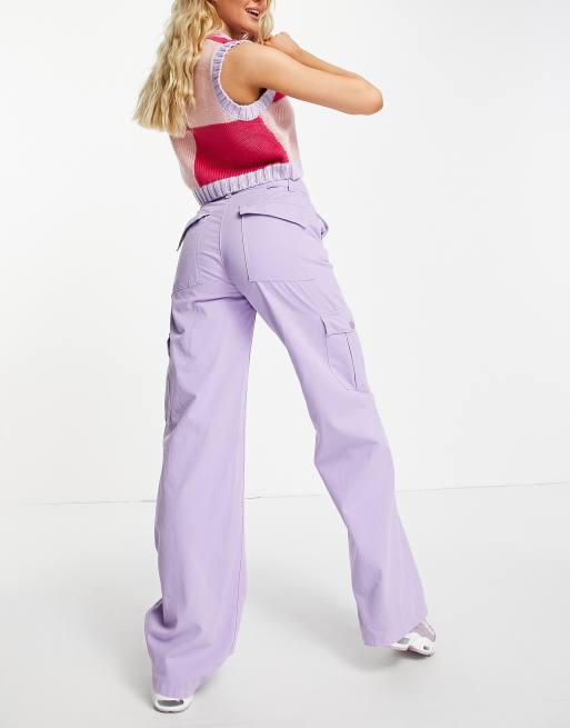 Lilac on sale cargo pants