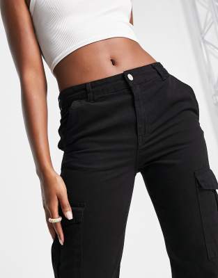 Pull\u0026Bear high waisted straight leg 