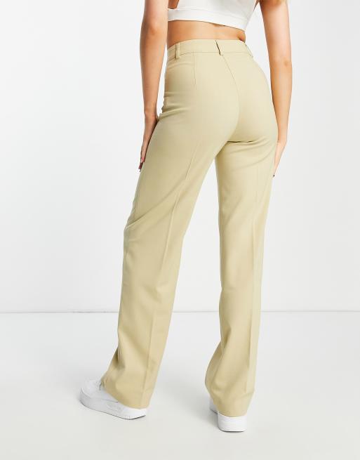 Beige on sale ladies trousers