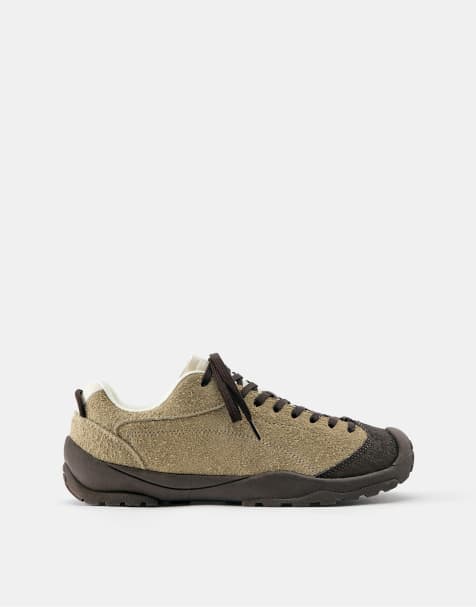 Pull&Bear Hiking trainers in blue - view 1