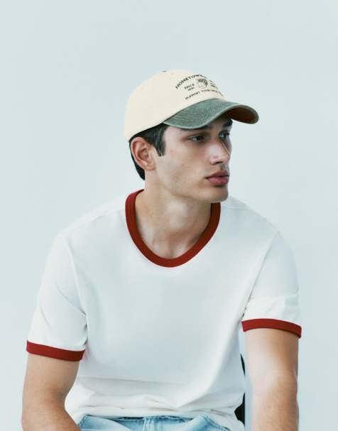 Pull&Bear Hometown Creolen-Cap in Mittelgrün - view 1