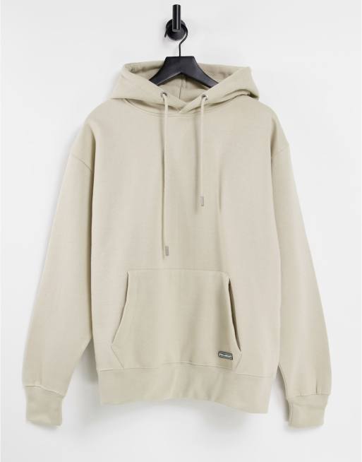 Pullu0026Bear hoodie in beige | ASOS