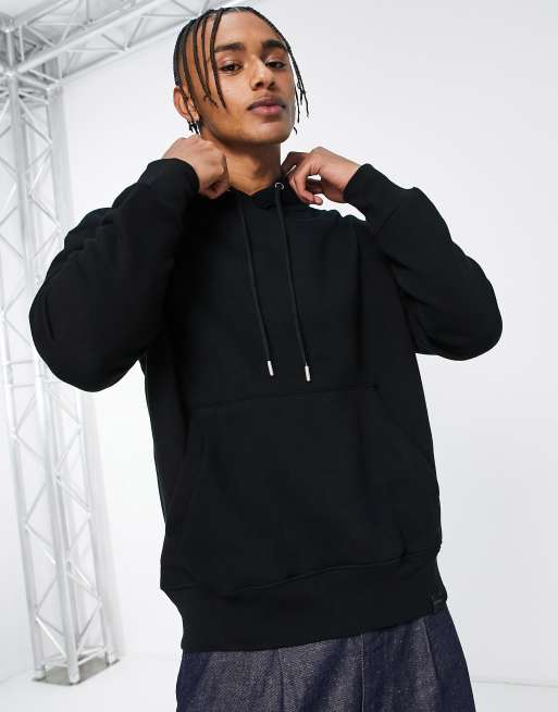 Pull&Bear hoodie in black | ASOS