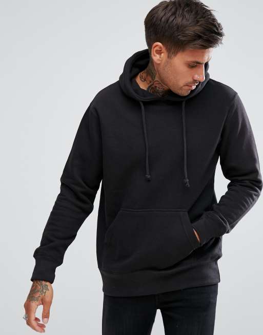 Black pull best sale and bear hoodie