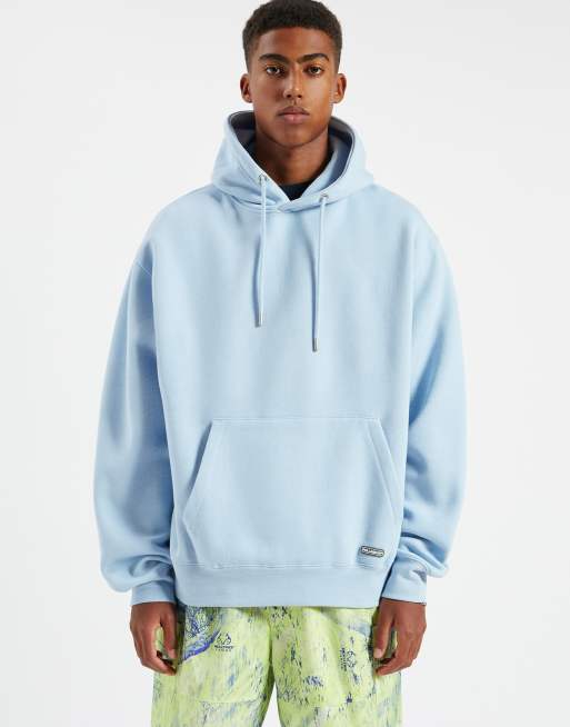 Pull&Bear hoodie in blue | ASOS